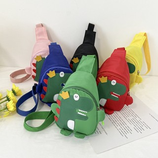 Cute Kids Dinosaur Chest bag Children's Shoulder bag Fashion Sling bags #0