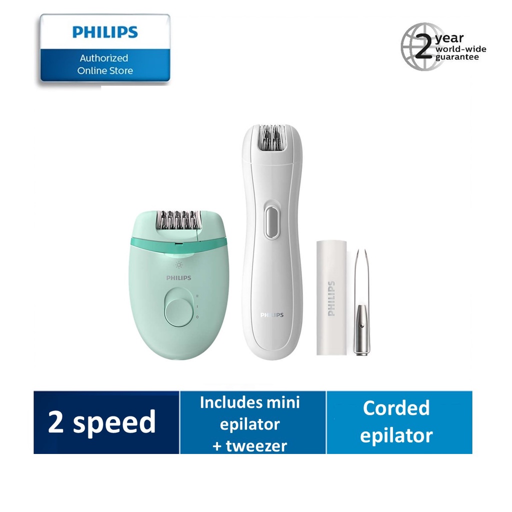 Philips Satinelle Essential Corded Compact Epilator BRP529/00 in