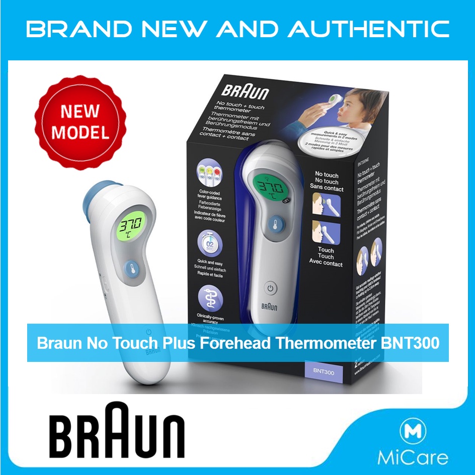 [Sales] Brand New and Authentic BRAUN No Touch Plus Forehead