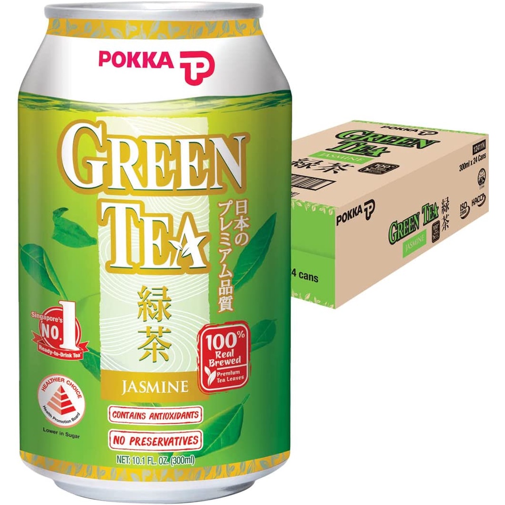 Pokka Jasmine Green Tea, 24 x 300ml Shopee Singapore
