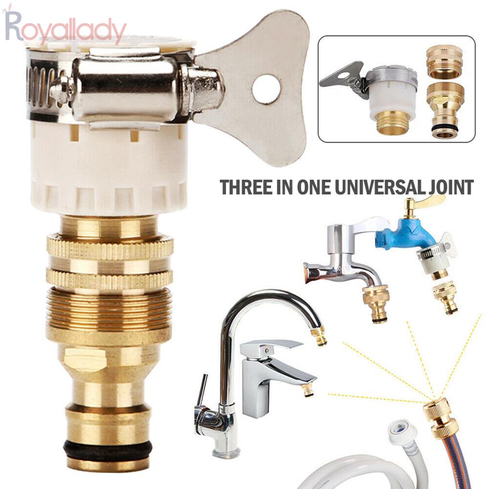 ROYALLADYFaucet Adapter Tap Connector Dishwashers Garden Pipe Washing