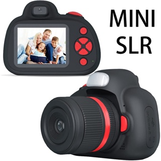 Cute Children Digital Camera HD 1080P Mini Dual Lens Kids Camera 8MP Video 2.4 Inch IPS Screen,Video Camcorder With LED Flash For Girls Boys Birthday Gifts