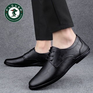 【READY STOCK】Leather Oxford boots men leather manufacturing black trendy formal boots men lace up business leather shoes #7