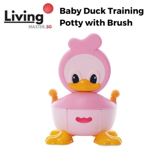 Training Potty Baby Potties & Seats Cute Duck design Kids Toilet Training Baby Toddler Toile bowl #7