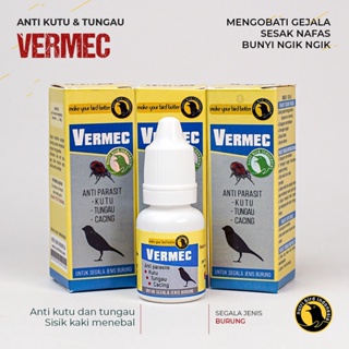 Vermec Bird Medicine For Shortness Of Breath, Hoarse Sound And Sound Disappear