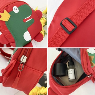 Cute Kids Dinosaur Chest bag Children's Shoulder bag Fashion Sling bags #5