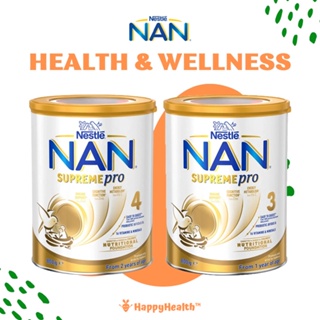 [Best Price I Cashback] - Nestle NAN Optipro Supreme Pro 3 I 4 I Comfort Stage 3 - 800g [HappyHealth]