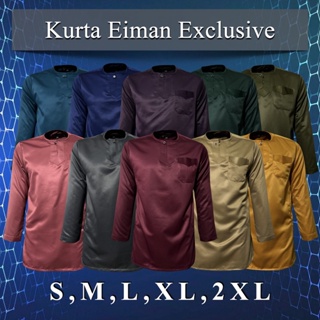 Kurta Eiman Exclusive Round Neck / Long Sleeve - by NORFASTORE