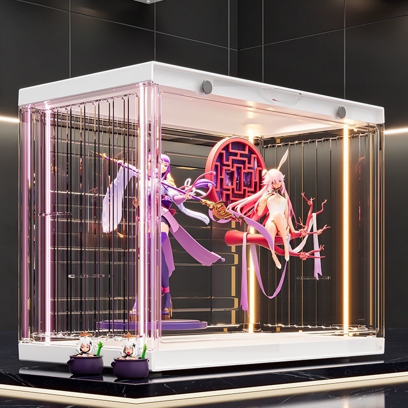 Blind Box Storage Display Shelf Transparent Dustproof Display