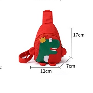 Cute Kids Dinosaur Chest bag Children's Shoulder bag Fashion Sling bags #6