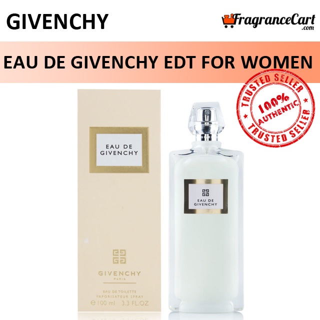 Givenchy Eau de Givenchy EDT for Women (100ml) Eau de Toilette Les Parfums  Mythiques [Brand New 100% Authentic Perfume] | Shopee Singapore