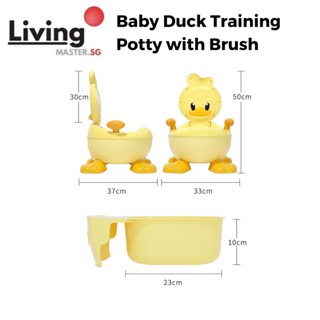 Training Potty Baby Potties & Seats Cute Duck design Kids Toilet Training Baby Toddler Toile bowl #5