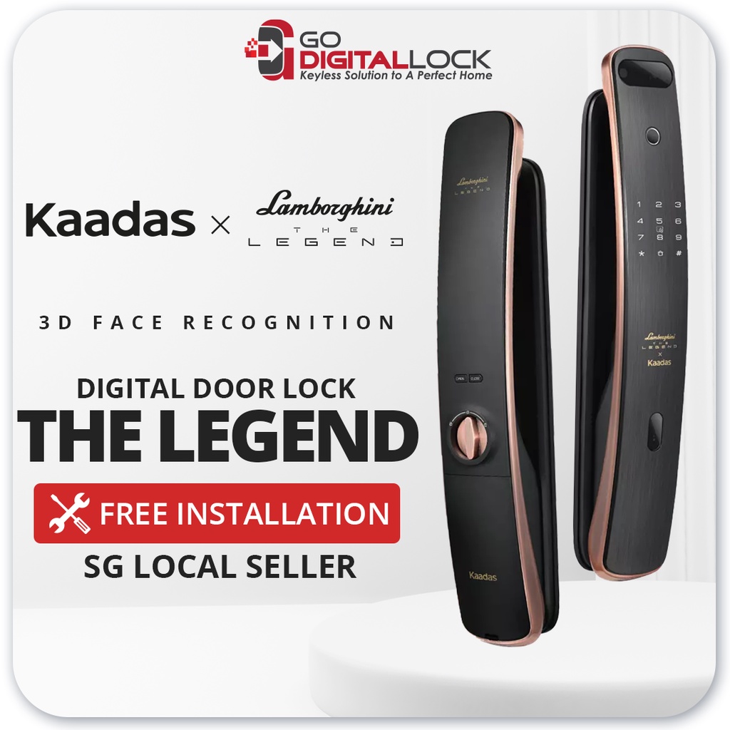 Kaadas X Legend) Smart Digital Door Lock Shopee Singapore