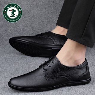 【READY STOCK】Leather Oxford boots men leather manufacturing black trendy formal boots men lace up business leather shoes #5