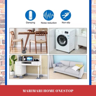 [Shop Malaysia] 4pcs washing machine pad anti slip noise reducing feet base refrigerator anti vibration pad pelapik mesin basuh 洗衣机脚垫 #5