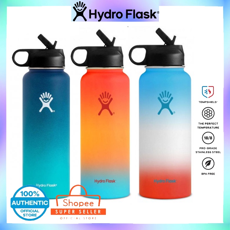 HydroFlasks 40oz Cute Hot And Cold Water Bottle 1180ml New Hydro
