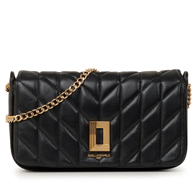 Pre-order: Karl Lagerfeld Paris Lafayette Demi Shoulder Bag In Black ...