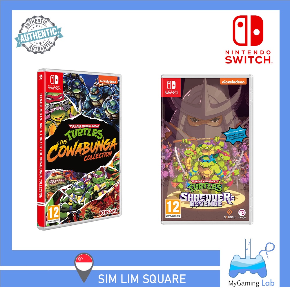 [SG] Nintendo Switch Game Teenage Mutant Ninja Turtles Shredder's Revenge / The Cowabunga