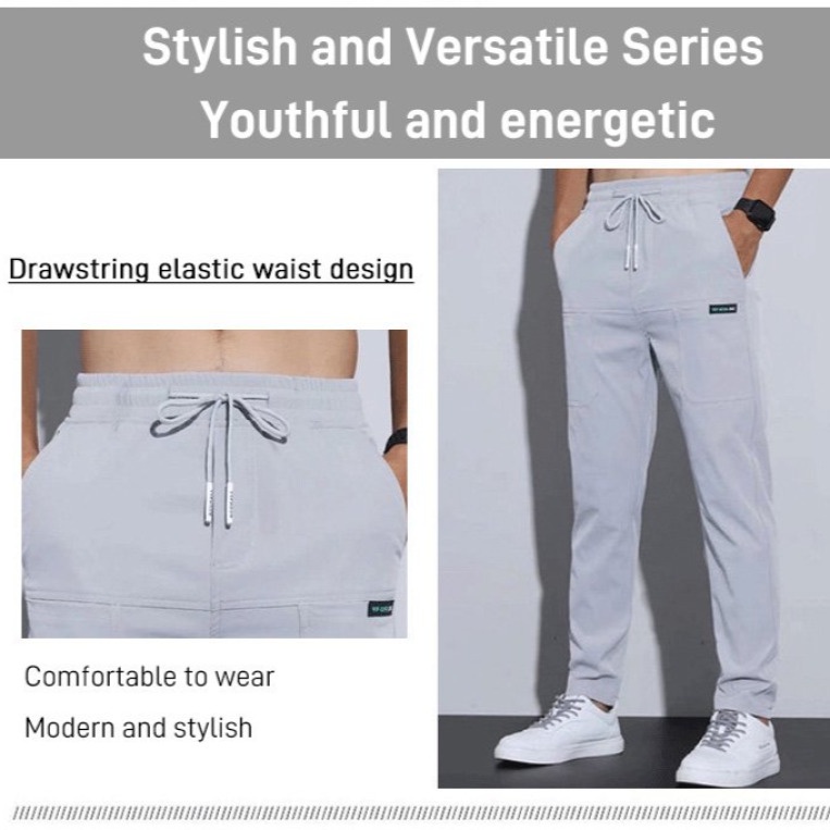 Stylish Casual Straight Leg Pants For Men
