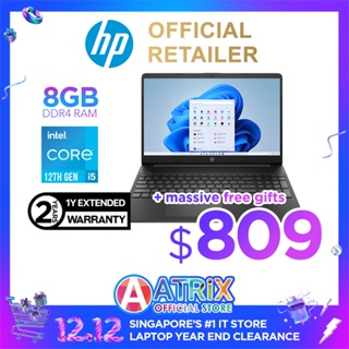 【Overnight Delivery】HP Laptop 15s-fq5138tu | 15.6” BrightView | i5-1235U | Iris Xe | 8GB DDR4 | 256GB SSD