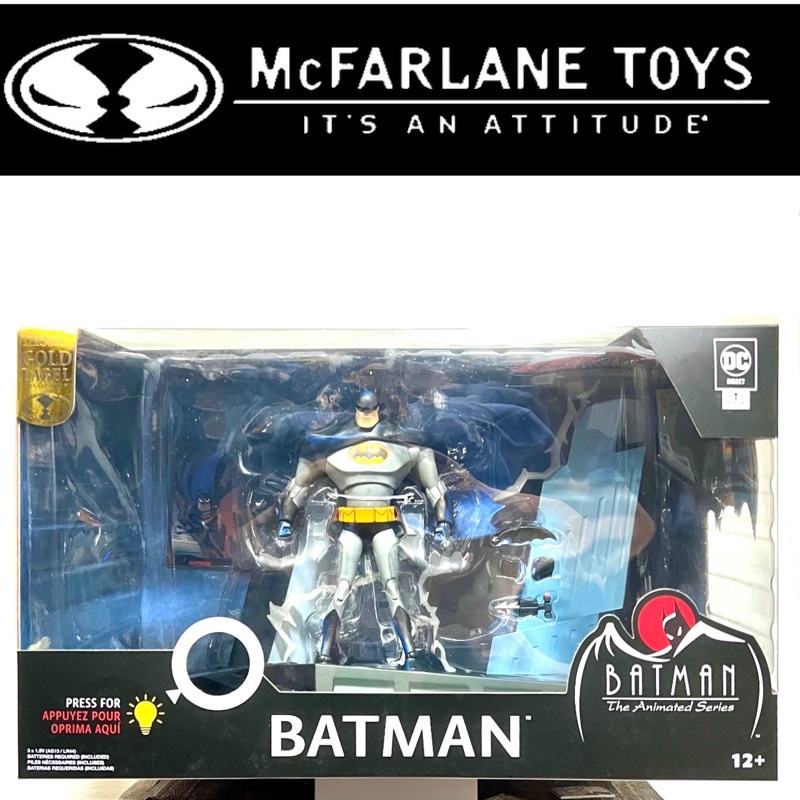 McFarlane DC Multiverse - Batman: The Animated Series (Gold Label) - Figurine Neuve