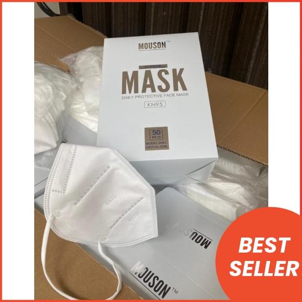 New Model Kn95 Mask Box Contents 50 Kn95 Premium Import 5Ply Shopee