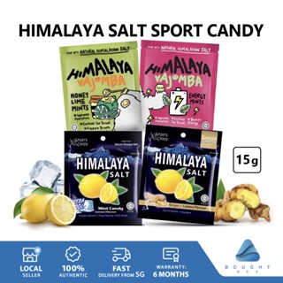 Big Foot Himalaya Salt Sport Candy Extra Cool Lemon Ginger Lemon Vajomba Actiwhoosh Mints 15g