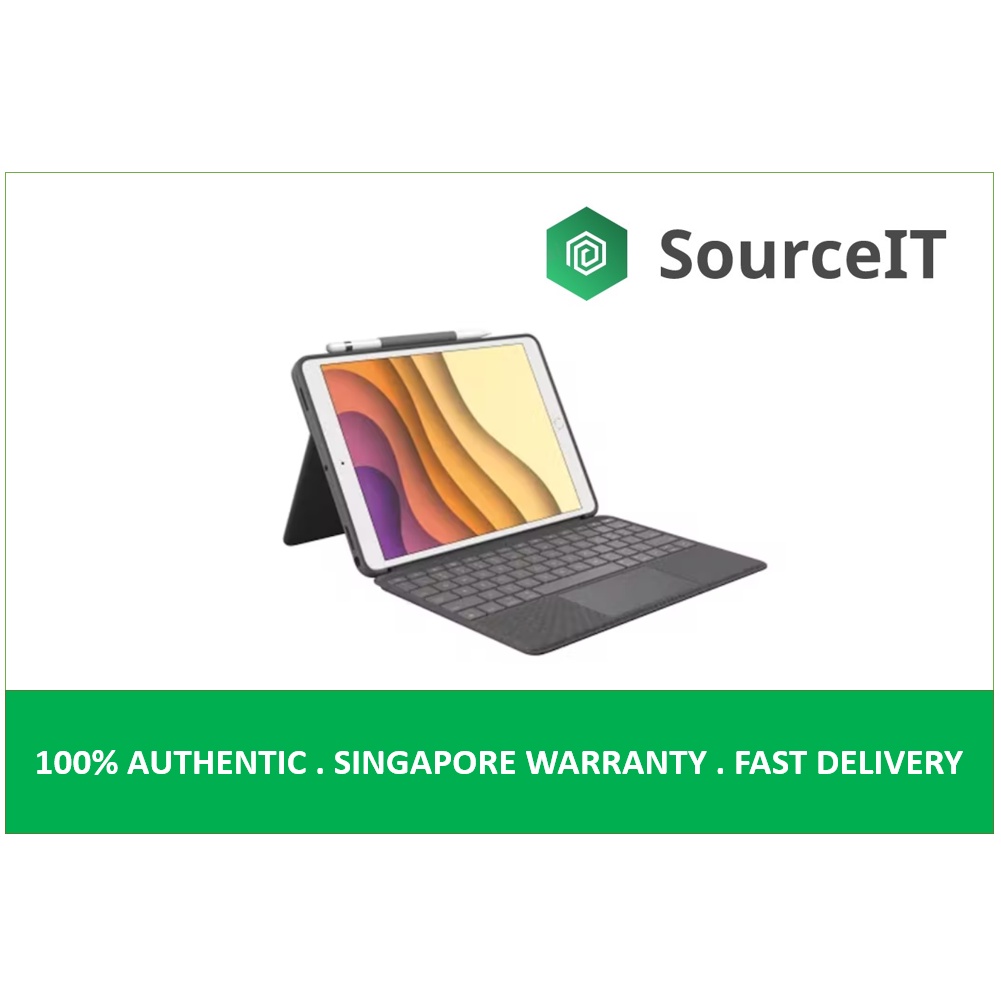 Logitech Combo Touch Keyboard Case for Apple IPAD 10.2" 7/8/9 GEN P/N