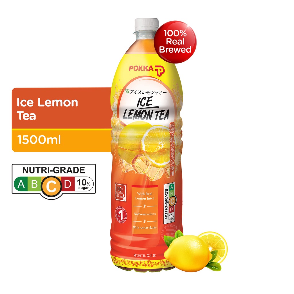 Pokka Ice Lemon Tea 1.5L Shopee Singapore