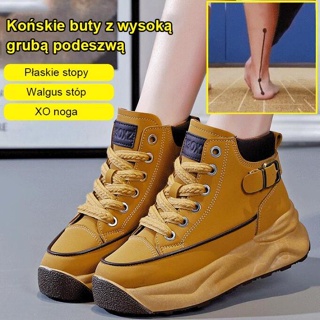 Image of thu nhỏ Sports and Leisure High-Top Platform Martin Boots Women’s casual high-top thick-soled ankle sneakers #0