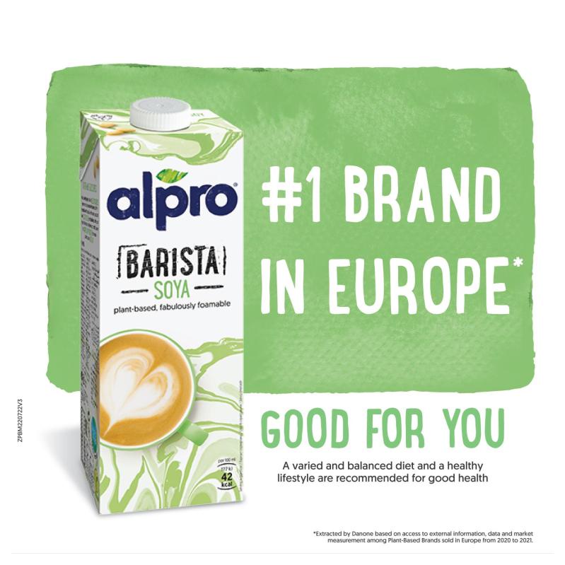 Alpro Barista Soya Milk 1L Shopee Singapore