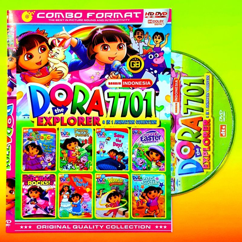 Dora Cartoon Movie VIDEO Cassette-Children's Cartoon Movie Family Movie-DORA  Movie | Shopee Singapore