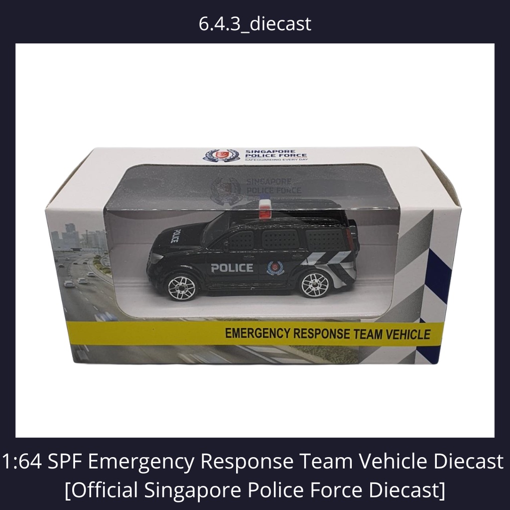 [Local Stock] 164 SPF Emergency Response Team Vehicle Diecast