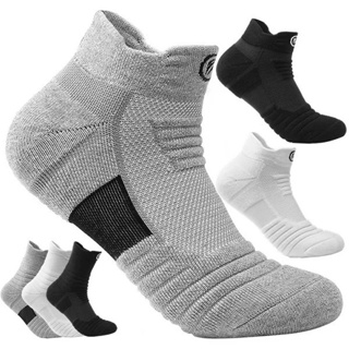 Premium Quality Men Socks Sporting Running  Football, Cycling, Tennis, Ski Anti-Slip Men Women's Socks Thicken Cotton Athletic Socks