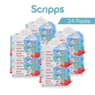 Pigeon Baby Wet Wipes 100% Water 80sheets