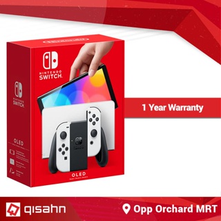 Nintendo Switch OLED Console White/Neon (1 Year Warranty)