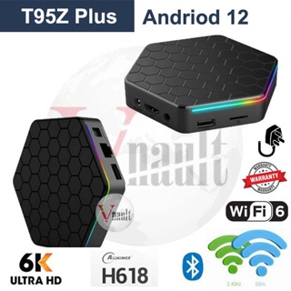 🔔 🔔 6K Android 12 Box T95Z Plus Allwinner H618 4G 32G 4G 64G WIFI 2.4G/5G/6G and Bluetooth