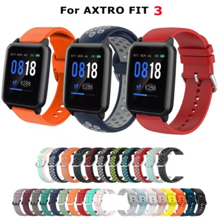 AXTRO Fit 3 strap Silicone strap Sports wristband replacement strap watch band AXTRO Fit 3 smart watch strap