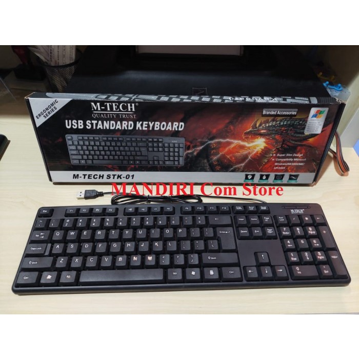 Mtech Laptop Computer Usb Keyboard Shopee Singapore