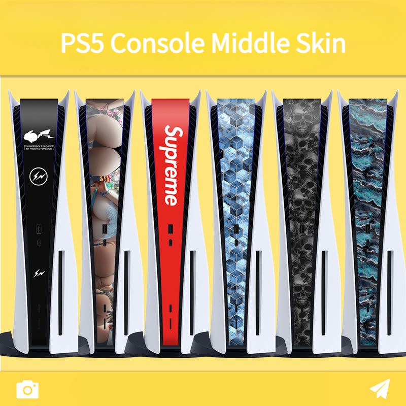 PS5 Console Middle Skin Integral PS5 Disk Version Host Middle Strip