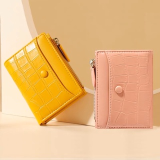 Image of thu nhỏ [SG Instocks] Korean style casual short wallet for women coin purse popular trending ladies wallet ulzzang #1