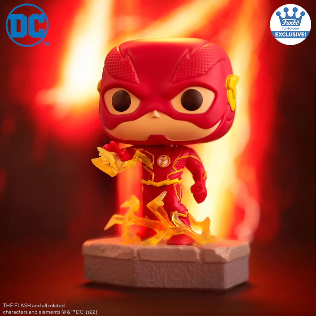 Funko Pop! Funko Pop! The Flash with Lights and Sound 1274 (Funko Shop Exclusive) Shopee