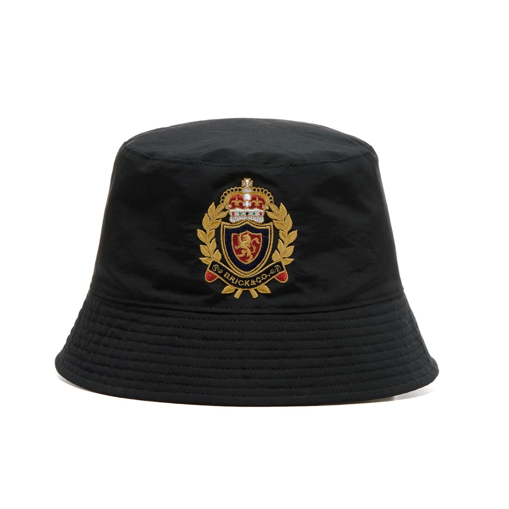 [BRICK] CROWN BUCKET HAT (BLACK) | Shopee Singapore