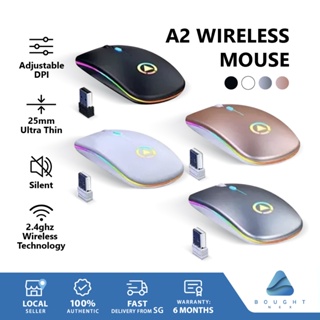 2.4Ghz Wireless Mouse Custom Accesories 3 Adjustable DPI 1000 1200 1600 for Laptop PC Computer Desktop Notebook Mouse A2