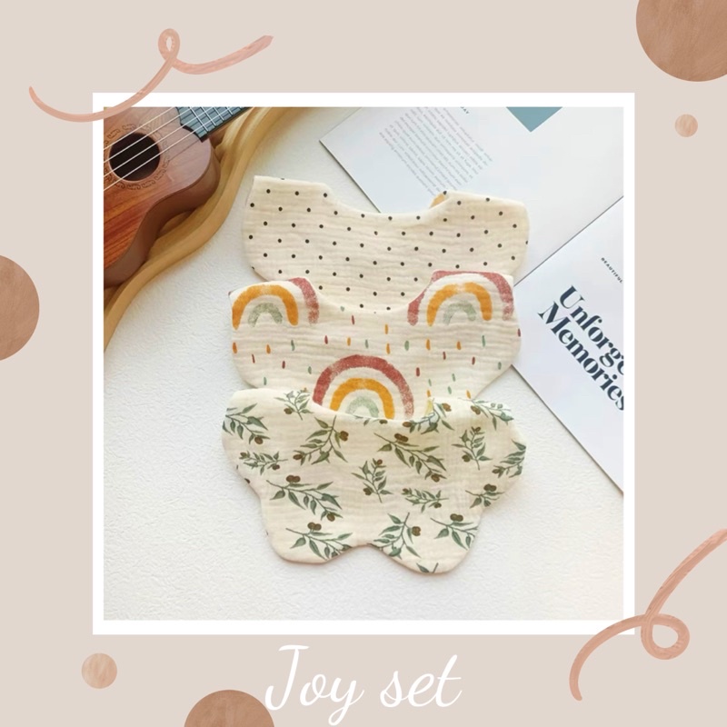 SG 100 Organic Cotton Baby Bibs (Burp Cloth Drool teething Cloth