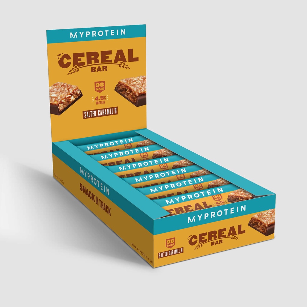 MyProtein Cereal Bar Salted Caramel 12 Pack Shopee Singapore