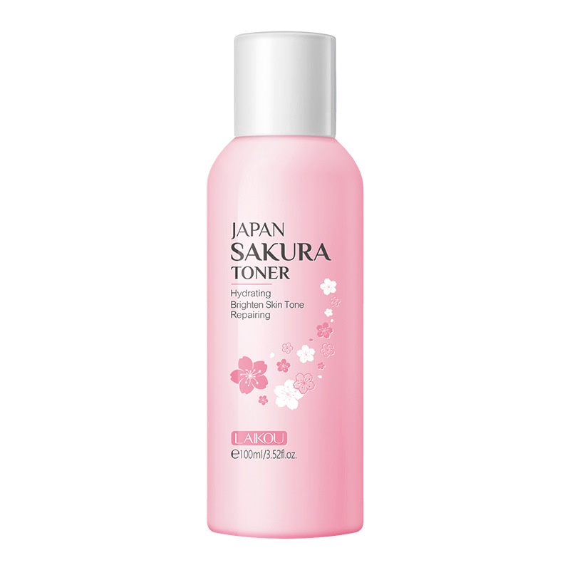 Nước Hoa Hồng Japan Sakura Toner 100ml Cân Bằng Độ Ẩm Và Giàu Khoáng Chất Làm Mịn Da, Dưỡng Ẩm, Se Khít Lỗ Chân Lông