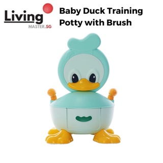 Training Potty Baby Potties & Seats Cute Duck design Kids Toilet Training Baby Toddler Toile bowl #8