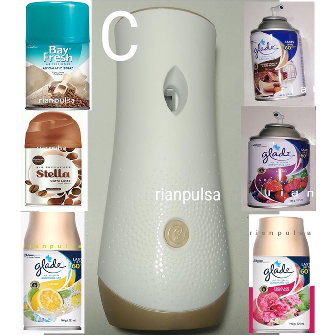MESIN Glade Air Freshener Dispenser Matic Automatic Machine Fragrance