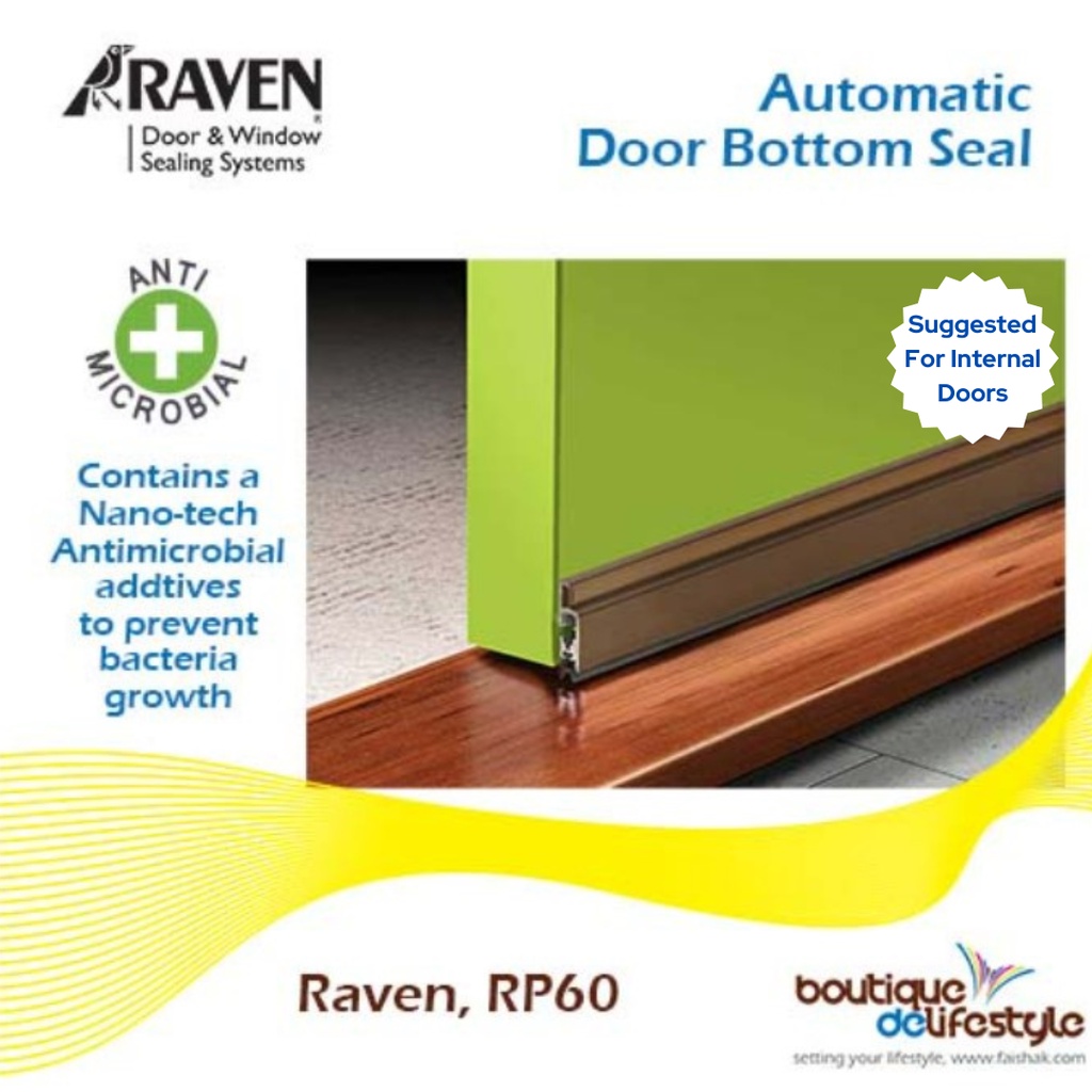 Raven, Automatic Door Seal, RP60 with Installation (Perimeter Seal